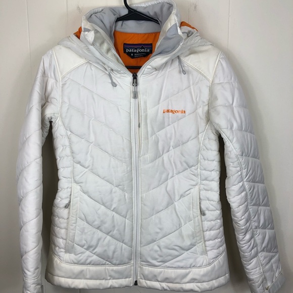 Patagonia White Puffer Jacket Sz S - Picture 2 of 16